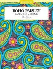 Libro in inglese Boho Paisley Coloring Book Debra Valencia