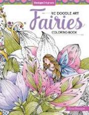 Libro in inglese KC Doodle Art Fairies Coloring Book Krisa Bousquet