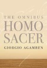 Libro in inglese The Omnibus <i>Homo Sacer</i> Giorgio Agamben