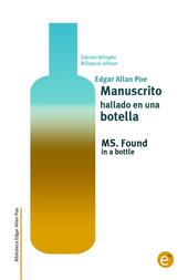 Manuscrito hallado en una botella-MS. Found in a bottle