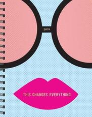 Libro in inglese 2019 Pipsticks This Changes Everything Planner