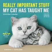 Libro in inglese 2019 Really Important Stuff My Cat Has Taught Me Mini Wall Calendar Cynthia L. Copeland