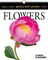 Libro in inglese 2020 Flowers Page-A-Week Gallery Wall Calendar Workman Calendars