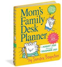 Libro in inglese 2021 Moms Family Desk Planner Sandra Boynton