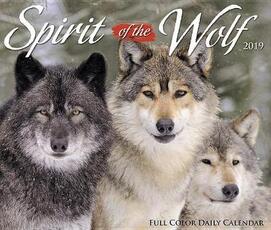 Libro in inglese Spirit of the Wolf 2019 Box Calendar Willow Creek Press