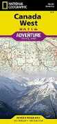 Libro in inglese Canada West: Travel Maps International Adventure Map National Geographic