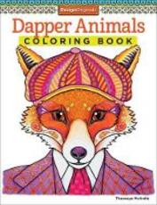 Libro in inglese Dapper Animals Coloring Book Thaneeya McArdle