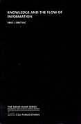 Libro in inglese Knowledge and the Flow of Information Fred I. Dretske
