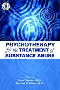 Libro in inglese Psychotherapy for the Treatment of Substance Abuse Marc Galanter Herbert D. Kleber