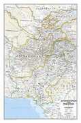 Libro in inglese Afghanistan/pakistan, Tubed: Wall Maps Countries & Regions National Geographic Maps