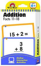 Libro in inglese Flashcards: Addition Facts 11-18