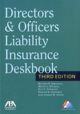 Libro in inglese Directors & Officers Liability Insurance Deskbook Michael R. Davisson Martin J. O'Leary Eric C. Scheiner