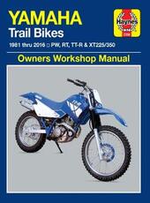 Libro in inglese Yamaha Trail Bikes ('81-'16) Haynes