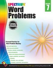 Libro in inglese Spectrum Word Problems, Grade 7