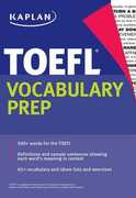 Libro in inglese Kaplan TOEFL Vocabulary Prep Kaplan Test Prep