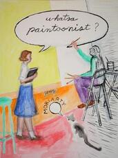 Libro in inglese Whatsa Paintoonist? Jerry Moriarty