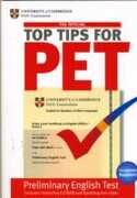 Libro in inglese The Official Top Tips for PET Paperback with CD-ROM University of Cambridge ESOL Examinations