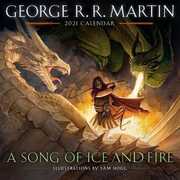 Libro in inglese A Song of Ice and Fire 2021 Calendar George R. R. Martin