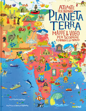 Copertina  Pianeta terra : atlante per bambini : mappe & video per scoprire il mondo e lo spazio