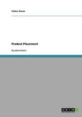 Libro in inglese Product Placement Volker Simon