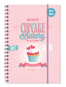 Cartoleria Diario settimanale 2017-2018 Aplha Edition collegetimer large con spirale. Cupcake Alpha Edition