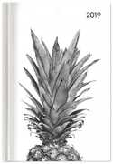 Cartoleria Agenda giornaliera 2019 Alpha Edition Style 15 x 21 cm. Ananas. Pineapple Alpha Edition