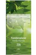 Cartoleria Calendario Family Planner 21 x 45 cm. Zen Alpha Edition