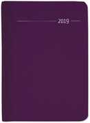 Cartoleria Agenda settimanale 2019 Alpha Edition Silk Line. Sapphire. Blu zaffiro Alpha Edition