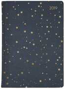 Cartoleria Agenda settimanale 2019 Alpha Edition Ladytimer Glamour. Stelle. Stars Alpha Edition