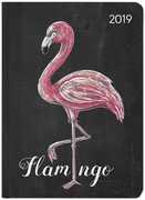 Cartoleria Agenda settimanale 2019 Alpha Edition Ladytimer. Fenicottero. Flamingo Chalkboard Alpha Edition