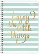 Cartoleria Agenda settimanale 2019 Alpha Edition Ladytimer con spirale. Enjoy the Little Things Alpha Edition