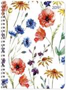 Cartoleria Agenda settimanale 2019 Alpha Edition Ladytimer con spirale. Fiori. Flowers Alpha Edition