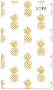 Cartoleria Agenda settimanale 2019 Alpha Edition Ladytimer slim. Ananas. Pineapple Alpha Edition