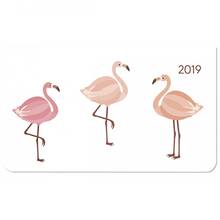 Cartoleria Agenda settimanale orizzontale 2019 Alpha Edition Ladytimer Pad. Fenicottero. Flamingo Alpha Edition