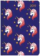 Cartoleria Agenda giornaliera 2019 Alpha Edition Style 10,7 x 15,2 cm. Unicorn Alpha Edition