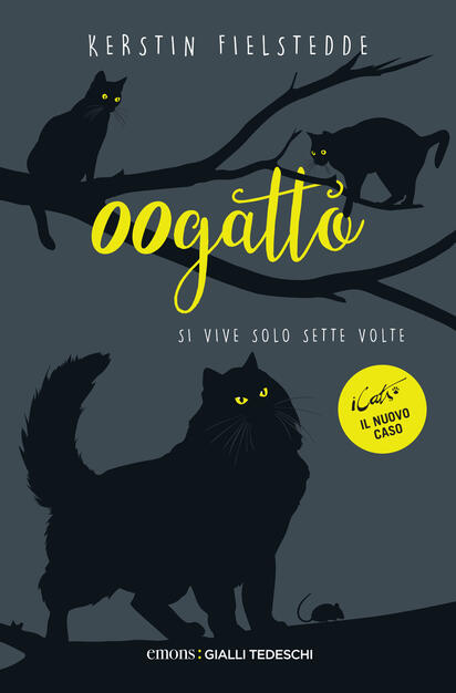 Risultato immagini per “00Gatto si vive solo sette volte” di Kerstin Fielstedde (Emons Gialli Tedeschi)