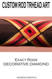 Exact rods decorative diamond