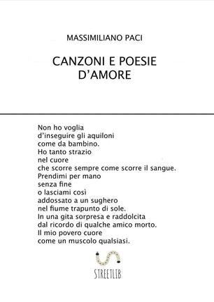 Canzoni E Poesie D Amore Paci Massimiliano Ebook Epub Con Light Drm Ibs