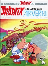 Copertina  Asterix e lo scudo degli Arverni