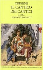 Libro Il cantico dei cantici Origene