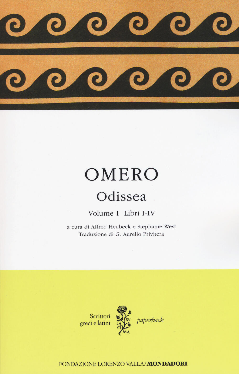 Odissea. Testo Greco A Fronte. Vol. 1: Libri I-IV. - Omero - Libro ...