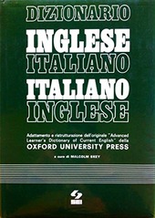 Copertina  Dizionario Inglese-Italiano e Italiano-Inglese ; a cura di Malcolm Skey