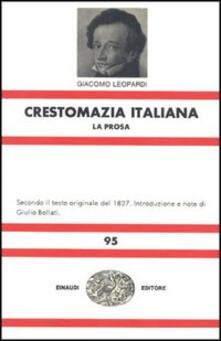 Crestomazia italiana. La prosa-La poesia.pdf