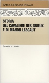 Copertina  Storia del cavaliere des Grieux e di Manon Lescaut