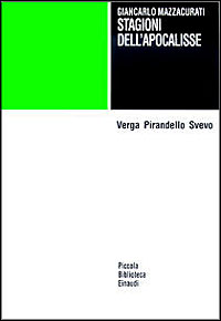 Stagioni dell'apocalisse. Verga Pirandello Svevo Scarica PDF EPUB
