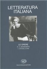 Libro Letteratura italiana. Le opere. Vol. 4\1: Il Novecento. L'Età della crisi.