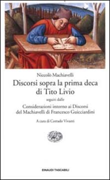 Discorsi sopra la prima deca di Tito Livio-Considerazioni intorno ai discorsi del Machiavelli.pdf