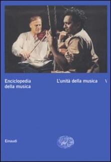 Enciclopedia della musica. Vol. 5: Lunità della musica..pdf