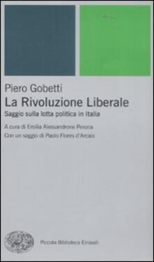 Criticalwinenotav.it La Rivoluzione liberale. Saggio sulla politica in Italia Image