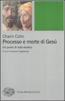Processo e morte di Gesù. Un punto di vista ebraico.pdf